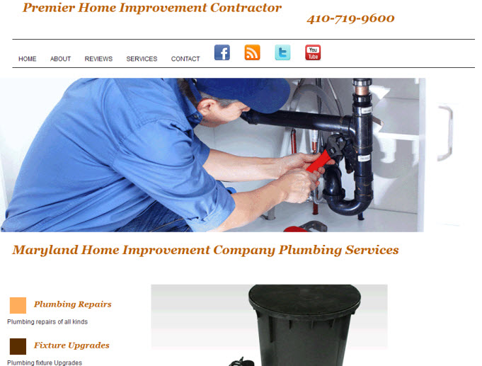 Plumber Plumbing Contractor Websites Free Leads With SEO