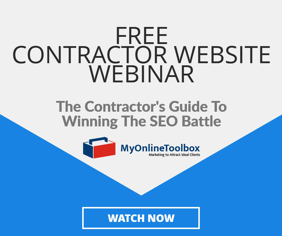 Contractor Website Webinar Graphic