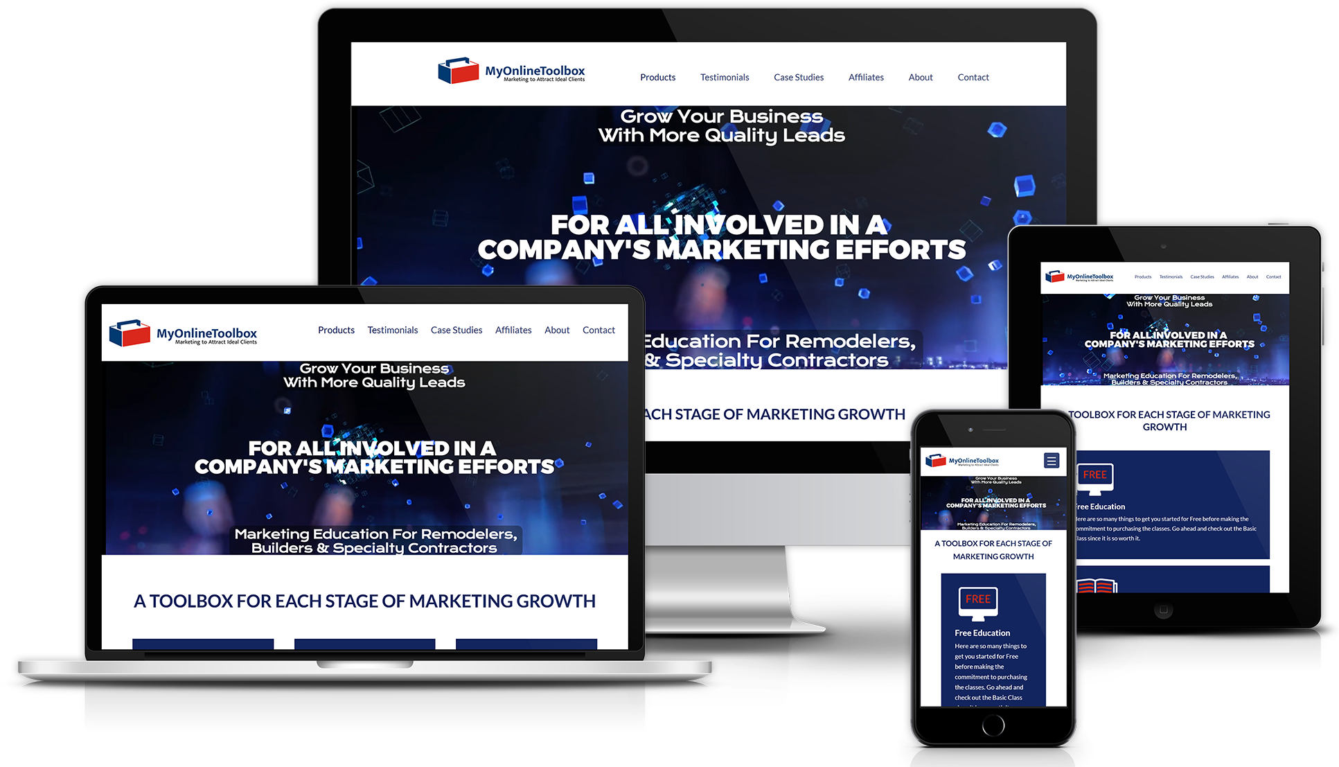 MOCKUP MyOnlineToolBox