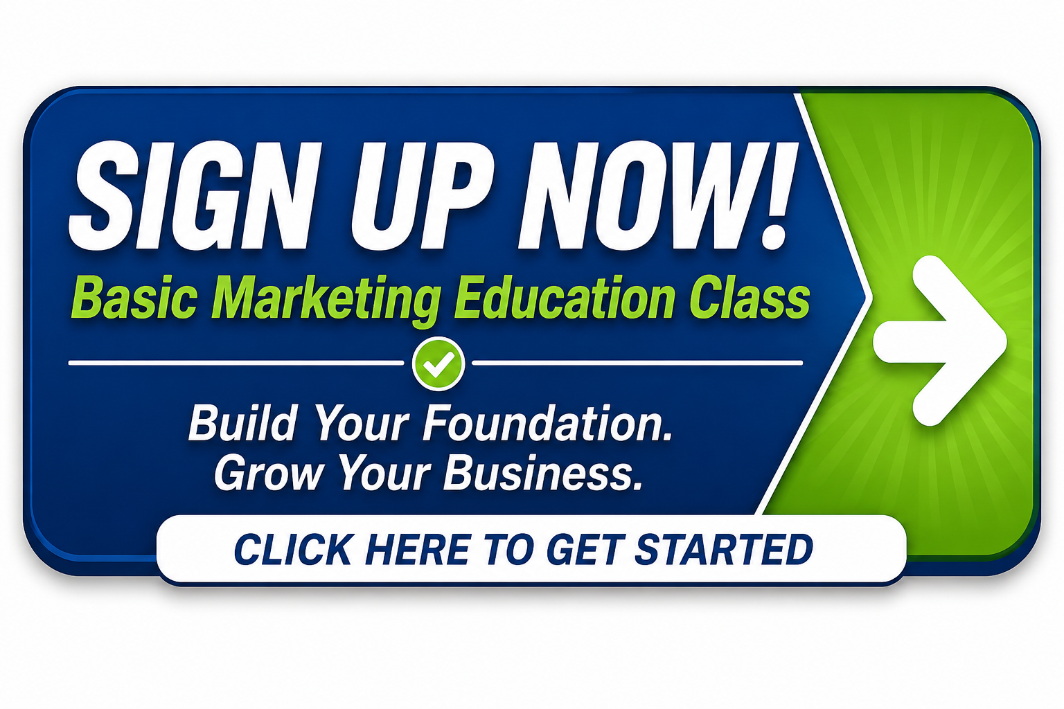 Sign Up Now for Basic Marketing Education